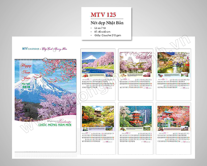 in lịch treo tường giá rẻ tại Hà Nội - ảnh 1