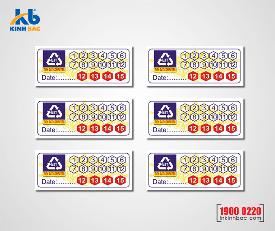 In tem bảo hành - BHKB13 In tem bảo hành - BHKB13