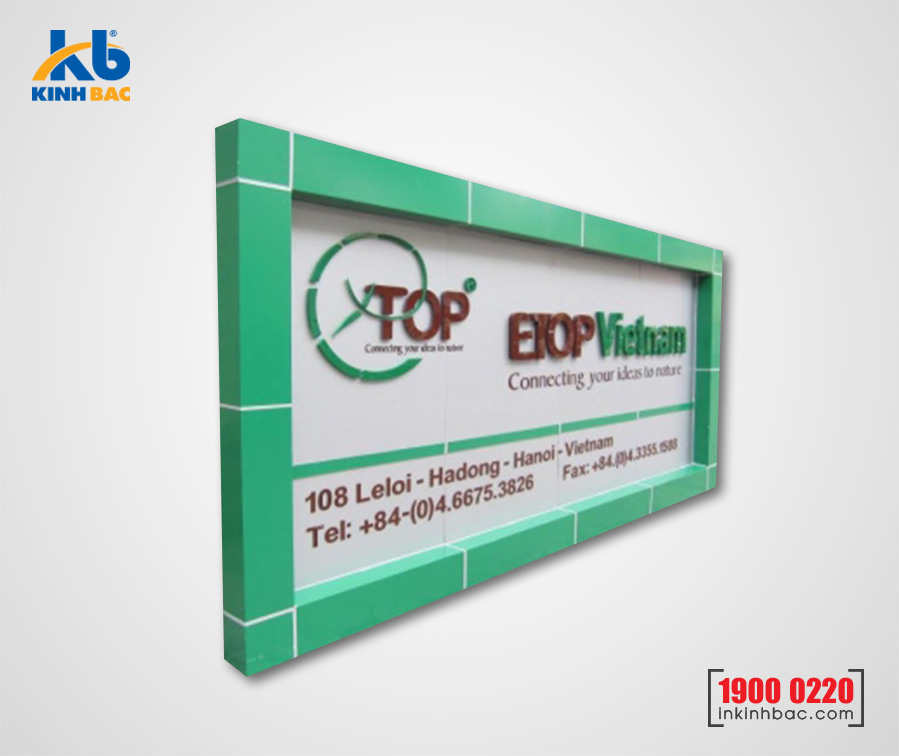 Biển ốp nhôm alumium - BON02 Biển ốp nhôm alumium - BON02