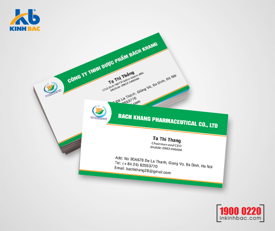 In danh thiếp, Name card - DTNC20 In danh thiếp, Name card - DTNC20